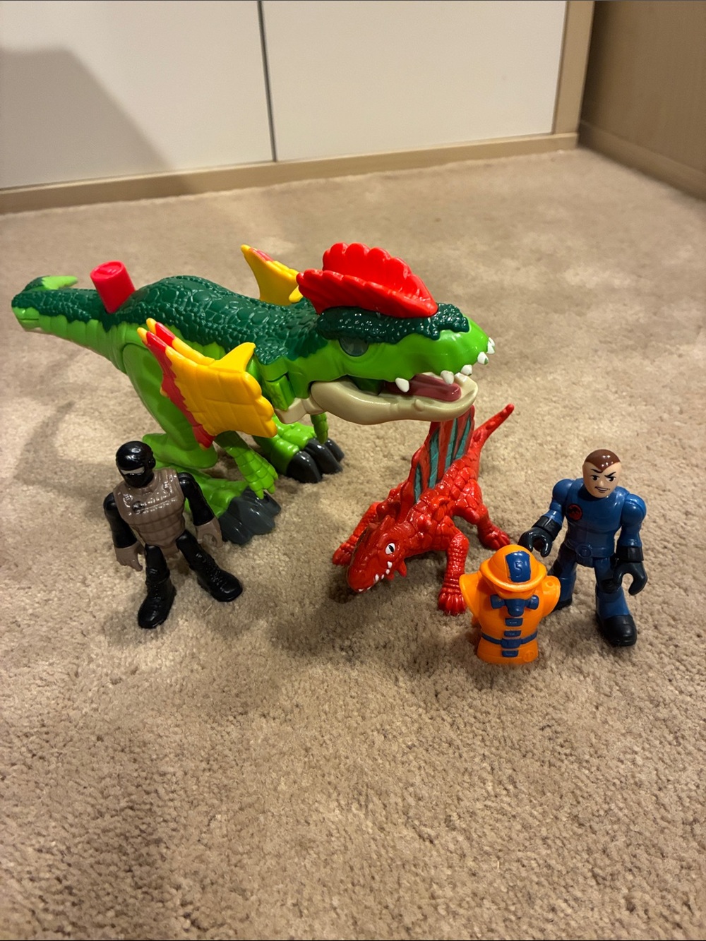 Fisher price imaginext miscellaneous dinosaurs, and figures